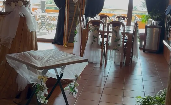 Intérieur de l'auberge